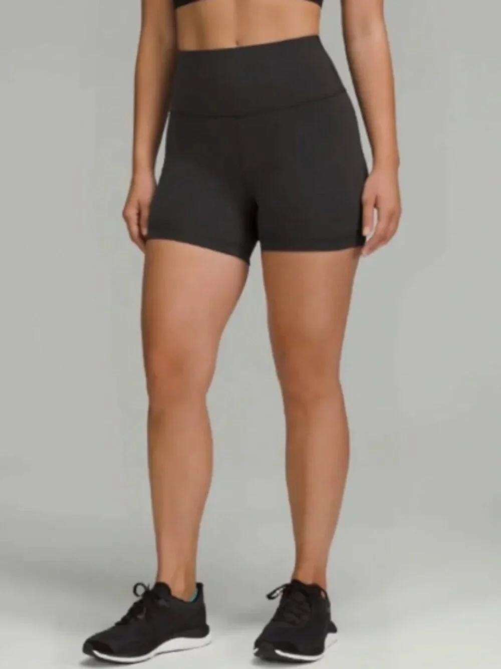 Lululemon Wunder Train High Rise Short 4” Black size 4 Contour Fit - Picture 1 of 5